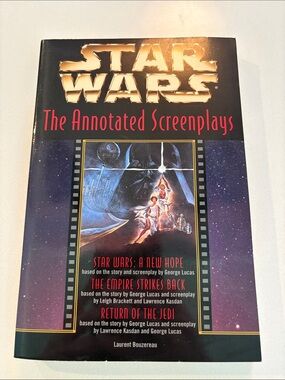 Star Wars The Annotated Screenplays Paperback Book- Laurent Bouzereau